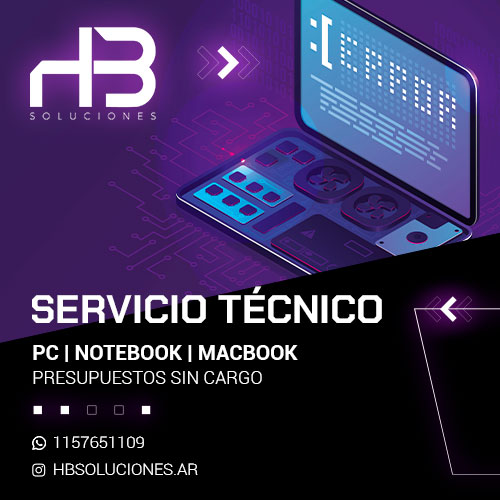 HB Soluciones: Servicio técnico de Pc, Macbook y Notebook