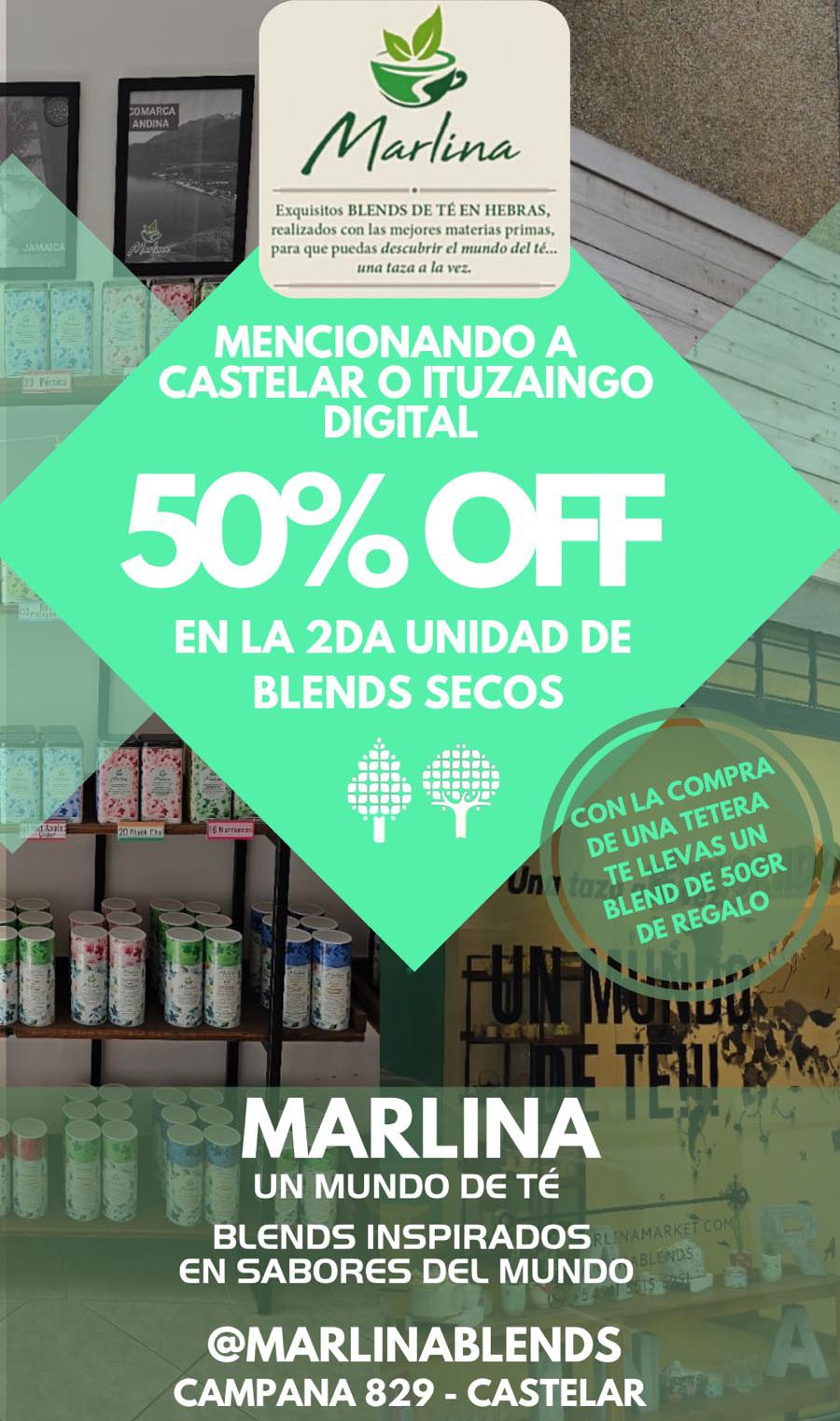 Marlina - Blends de te en hebras