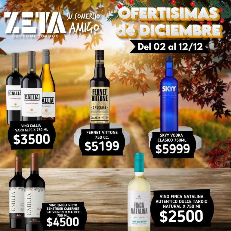 Las mejores ofertas en vinos y bebidas con alcohol