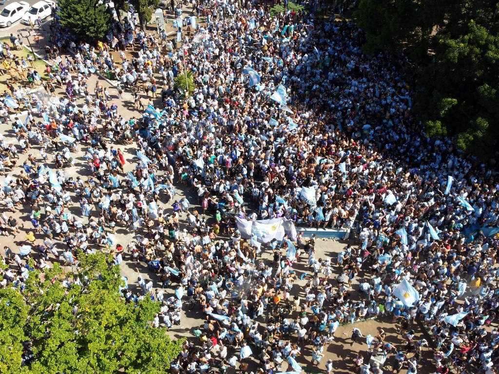 Plaza 20 de Febrero en Ituzaingó