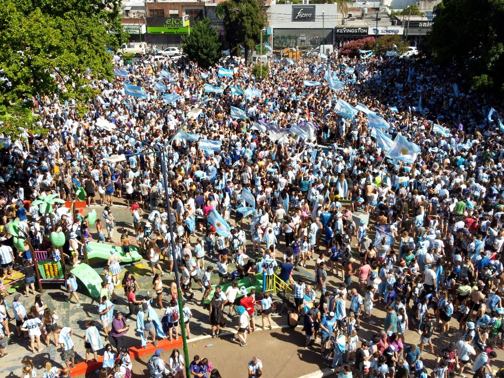 Plaza 20 de Febrero en Ituzaingó