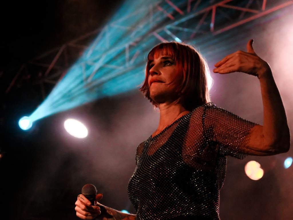 Fabiana Cantilo en el Teatro Gran Ituzaingó. Fotos de Ornella Perrotta. 