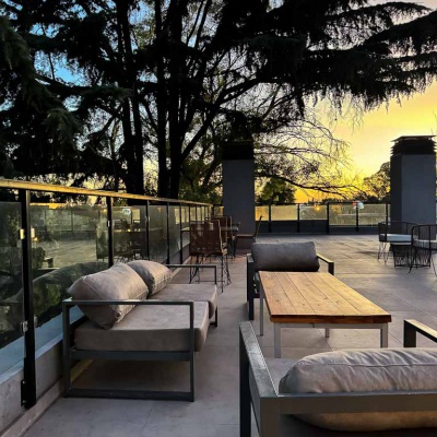 4° Piso en Parque Leloir: gastronomía, terraza y naturaleza en un solo lugar