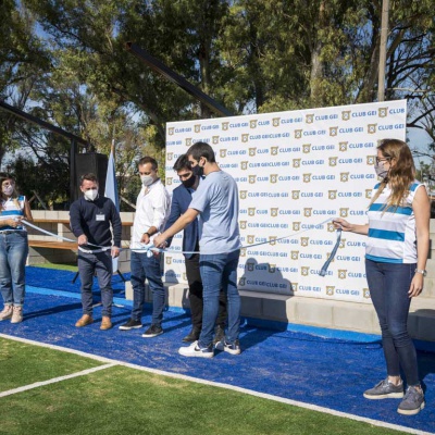 El Club GEI inauguró su nueva cancha de hockey