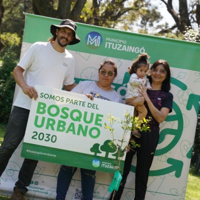 Eco-canje: cambiá tus reciclables por árboles en la plaza San Martín