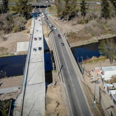 Conocé cómo es el nuevo puente que une Ituzaingó y Moreno