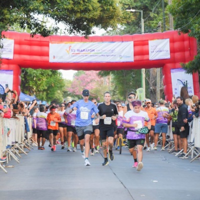 20 mil personas participaron de la maratón por más derechos y más igualdad