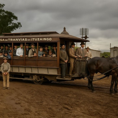 El tranvía de Ituzaingó: historia y memoria sobre rieles