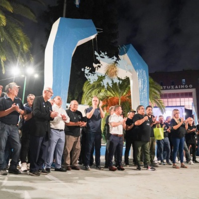 Ituzaingó recordó a los héroes de Malvinas con una vigilia en la Plaza San Martín